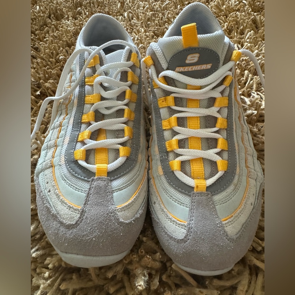 Skechers Sneakers New Grey/Gold Sz9.5